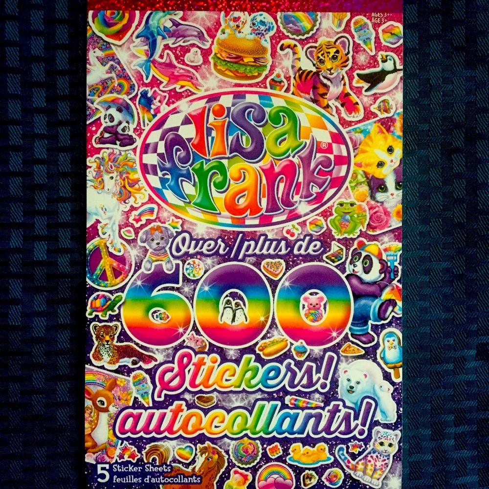 Lisa Frank Stickers/Calendar